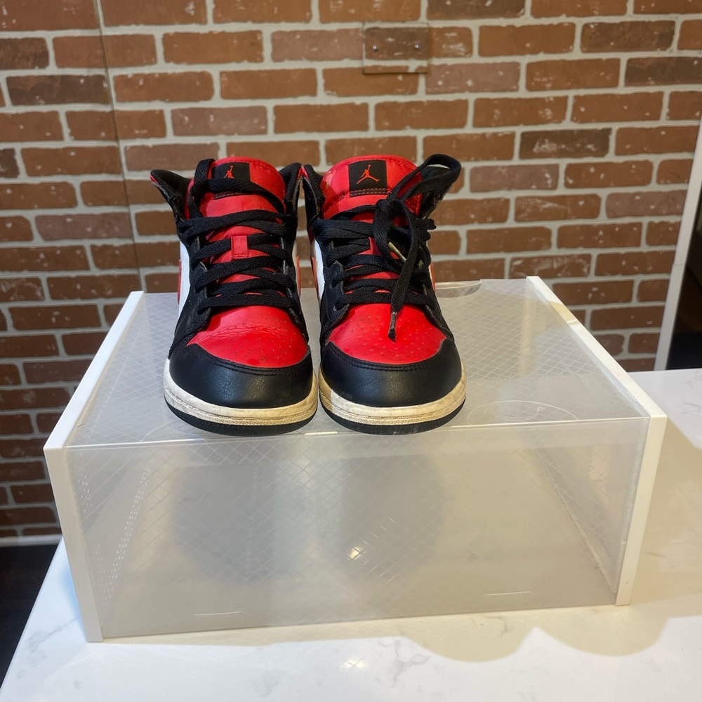 Jordan Kids Sneakers Red and Black